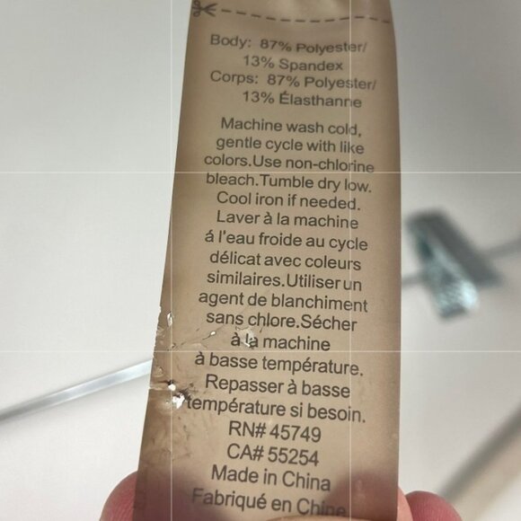 Nanette Lepore Black Mesh Panel Leggings High Rise Size Small Stretch High‎ Rise - Picture 10 of 12